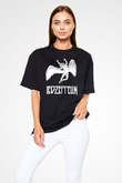 Led Zeppelin Siyah Unisex Oversize Tişört T-Shirt