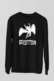 Led Zeppelin Siyah Unisex Sweatshirt