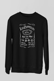 Led Zeppelin Siyah Unisex Sweatshirt