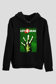 Left 4 Dead Siyah Unisex Hoodie