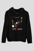 Left 4 Dead Siyah Unisex Hoodie
