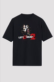 Left 4 Dead Siyah Unisex Oversize Tişört T-Shirt