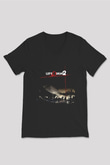 Left 4 Dead Siyah Unisex V Yaka Tişört