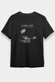 Leonard Cohen Baskılı Unisex Siyah Tişört - Tshirt