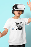 Leonardo DiCaprio Beyaz Unisex Çocuk Tişört