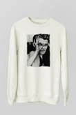 Leonardo DiCaprio Beyaz Unisex Sweatshirt
