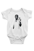 Lil Baby Baskılı Beyaz Unisex Bebek Body - Zıbın