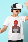 Lil Baby Baskılı Beyaz Unisex Beyaz Çocuk Tişört - Tshirt