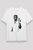 Lil Baby Baskılı Unisex Beyaz Tişört - Tshirt