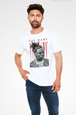 Lil Baby Baskılı Unisex Beyaz Tişört - Tshirt