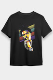 Lil Baby Baskılı Unisex Siyah Tişört - Tshirt