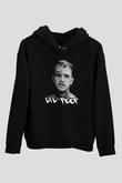 Lil Peep Baskılı Unisex Siyah Hoodie