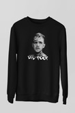 Lil Peep Baskılı Unisex Siyah Sweatshirt