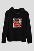 Lil Wayne Baskılı Unisex Siyah Hoodie