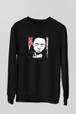 Lil Wayne Baskılı Unisex Siyah Sweatshirt