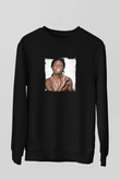 Lil Wayne Baskılı Unisex Siyah Sweatshirt