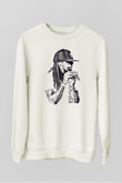 Lil Wayne Beyaz Unisex Sweatshirt