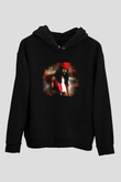 Lil Wayne Siyah Unisex Kapüşonlu Sweatshirt