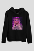 Lil Wayne Siyah Unisex Kapüşonlu Sweatshirt