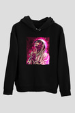 Lil Wayne Siyah Unisex Kapüşonlu Sweatshirt