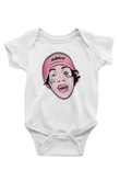 Lil Xan Baskılı Beyaz Unisex Bebek Body - Zıbın