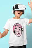 Lil Xan Baskılı Beyaz Unisex Beyaz Çocuk Tişört - Tshirt