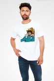 Lil Xan Baskılı Unisex Beyaz Tişört - Tshirt