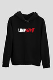 Limp Bizkit Baskılı Unisex Siyah Kapüşonlu Sweatshirt