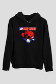 Limp Bizkit Baskılı Unisex Siyah Kapüşonlu Sweatshirt