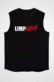 Limp Bizkit Baskılı Unisex Siyah Kolsuz Tişört - Tshirt