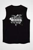 Limp Bizkit Baskılı Unisex Siyah Kolsuz Tişört - Tshirt