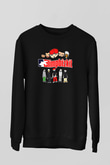 Limp Bizkit Baskılı Unisex Siyah Sweatshirt