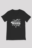 Limp Bizkit Baskılı Unisex Siyah V Yaka Tişört - Tshirt