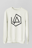 Linkin Park Beyaz Unisex Sweatshirt