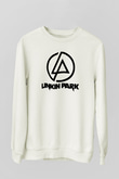 Linkin Park Beyaz Unisex Sweatshirt