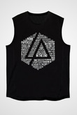 Linkin Park Siyah Unisex Kolsuz Tişört