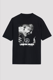Linkin Park Siyah Unisex Oversize Tişört T-Shirt
