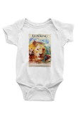 Lion King Beyaz Bebek Body - Zıbın