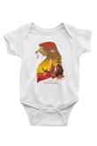 Lion King Beyaz Bebek Body - Zıbın