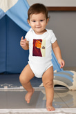 Lion King Beyaz Bebek Body - Zıbın