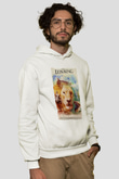 Lion King Beyaz Unisex Hoodie