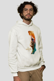 Lion King Beyaz Unisex Hoodie