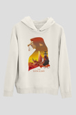 Lion King Beyaz Unisex Hoodie