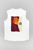 Lion King Beyaz Unisex Kolsuz Tişört