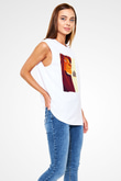 Lion King Beyaz Unisex Kolsuz Tişört