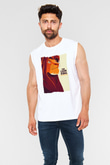 Lion King Beyaz Unisex Kolsuz Tişört