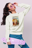 Lion King Beyaz Unisex Sweatshirt