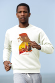 Lion King Beyaz Unisex Sweatshirt
