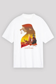 Lion King Beyaz Unisex Tişört T-Shirt