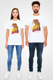 Lion King Beyaz Unisex Tişört T-Shirt